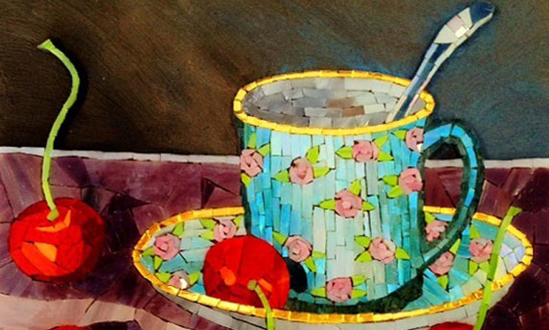 Funcolour Gallery Karin Wainwright - Cup with Cherries