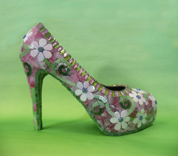 Funcolour Gallery Karin Wainwright - Shoe - Fennel