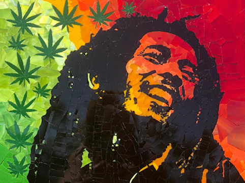 Funcolour Studio Karin Wainwright Bob Marley