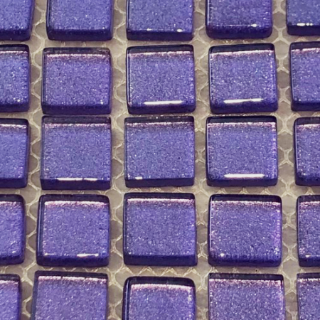 Purple Metallic Crystal Tiles - 12x12