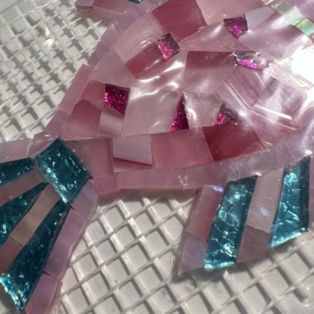 Mosaic Pink Fish Insert