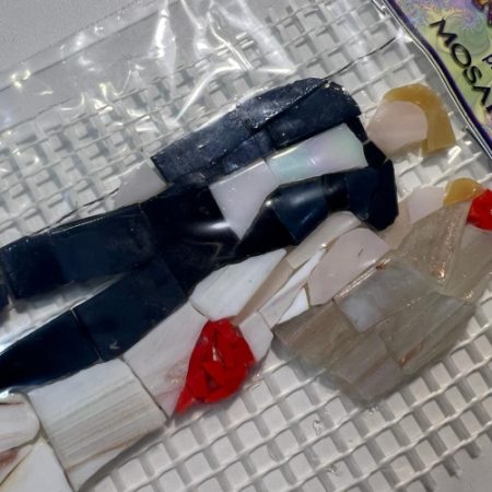 Mosaic Wedding Couple Insert