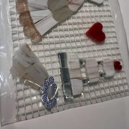 Mosaic Wedding Dress Insert